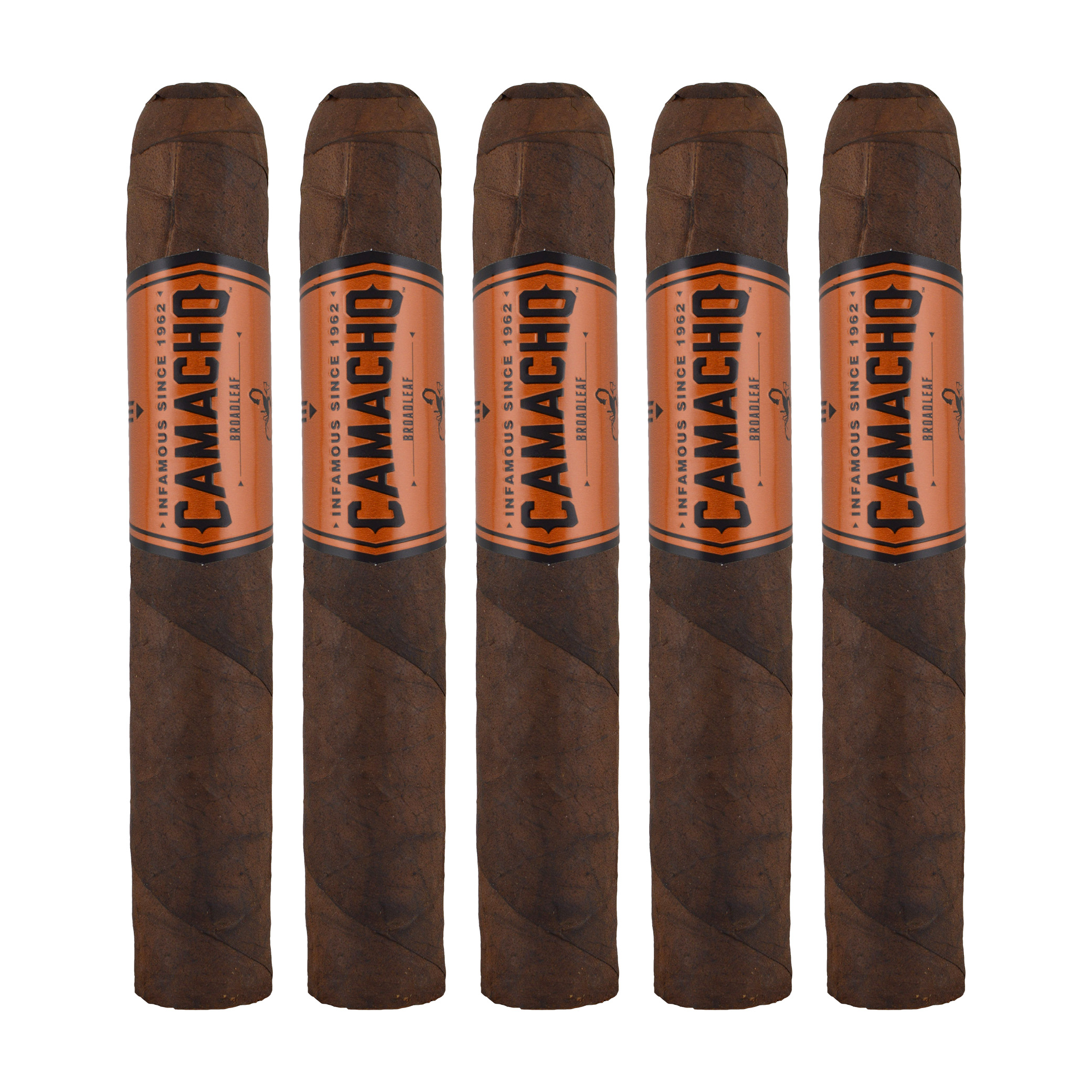 Camacho Broadleaf Gordo Cigar - 5 Pack